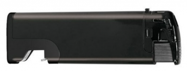 Aktion, Elektrofeuerzeug Flaschenöffner ab 100 Stk. 1-seitig, 1-farbig bedruckt schwarz